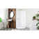 Dreamstone 36 W x 36 D x 84 H Square Shower Stall and Base Included