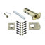 Plaque Meadows avec bouton de porte en cristal cobalt-25832290-25832294