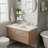 2-Tier Bathroom Shower Wall Shelf - Tempered Glass And Aluminum Construction In Silver