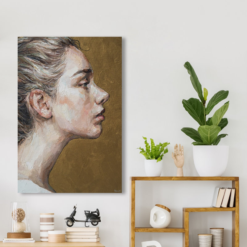 Crazy Beautiful 1 Piece Wrapped Canvas Painting, 91cm H x 61cm W x 3.81cm D