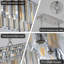Luminaire de lustre moderne moderne en cristal