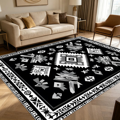 Tapis 1 pièce Southwestern Aztec