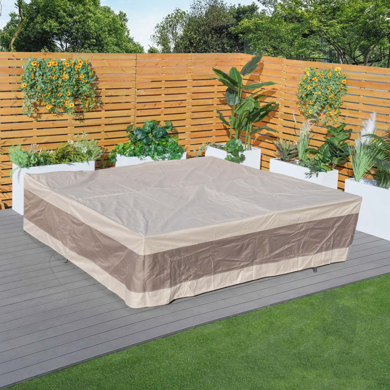 Housse pour ensemble repas, H 28 po x l 106 po x P 106 po
