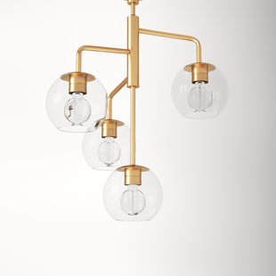 John 4 - Light Dimmable Globe Chandelier