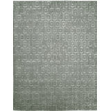 Geometric Area Rug in Gray
