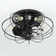 Jerek 18.9"  Ceiling Fan with light