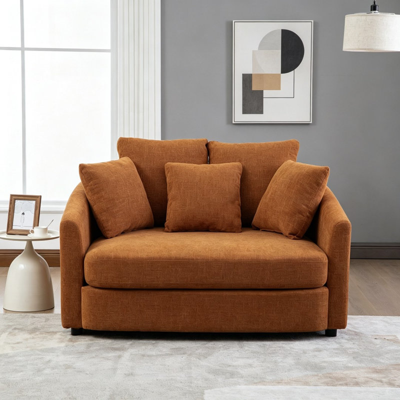 Chaise d'appoint, Orange