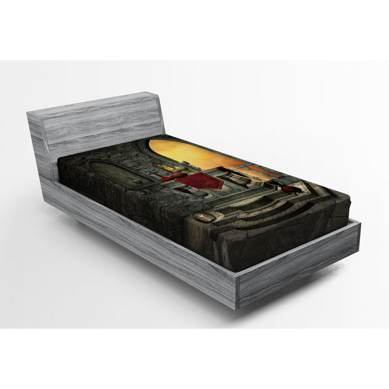 Microfiber Fitted Sheet, Twin Fitted Sheet