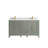 Cambridge 60'' Double Bathroom Vanity with Quartz Top-101280291