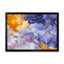 «Blue Luxury Abstract Fluid Art II», reproduction d'art sur toile moderne-67239102-67239120