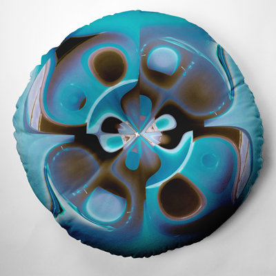 Abstract Reversible Throw Pillow