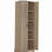 Storage Cabinet with Two Doors for Bathroom, Office, Adjustable Shelf, MDF Board, Brown (Old Sku:N725P181207D/WF302824AAD)-257369843