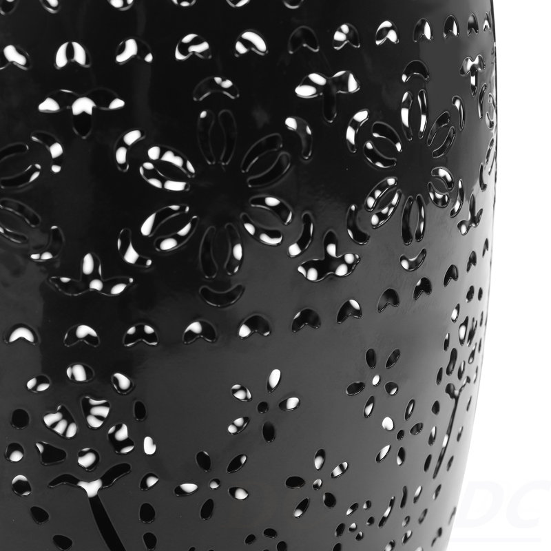Table d'appoint SOLAR, couleur noire, table, Black