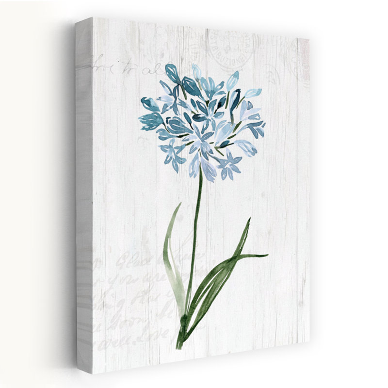Garden Botanical I Abstract Delicate Elegant Flower Landscape Wall Art Print, 152.4cm H x 101.6cm W