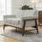 Boucle Flared Arms Loveseat-1219607787
