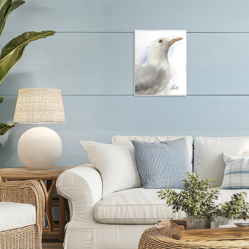 Plaque murale «Coastal Seagull», par Matthew Piotrowicz