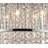 6-Light Chrome Flush Mount With Clear Crystals