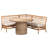Carena 5 - Person Seagrass Dining Set