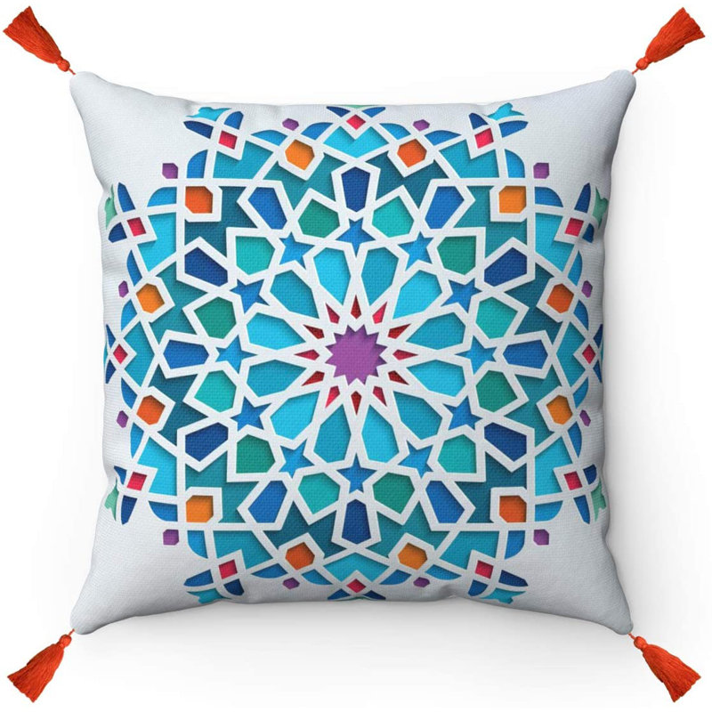 Dohosan Geometric Square Cushion Cover