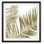 « golden frondes i », impression encadrée-33652672