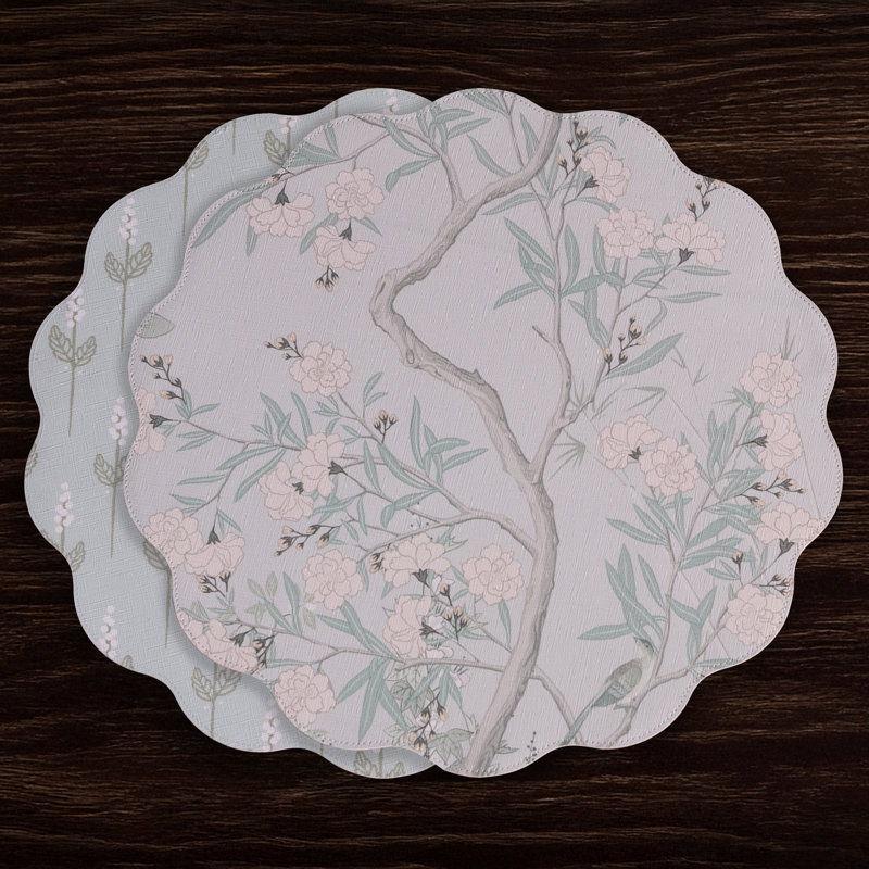 Vida Vinyl Round Placemats