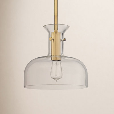 Mayer Single Light Glass Pendant