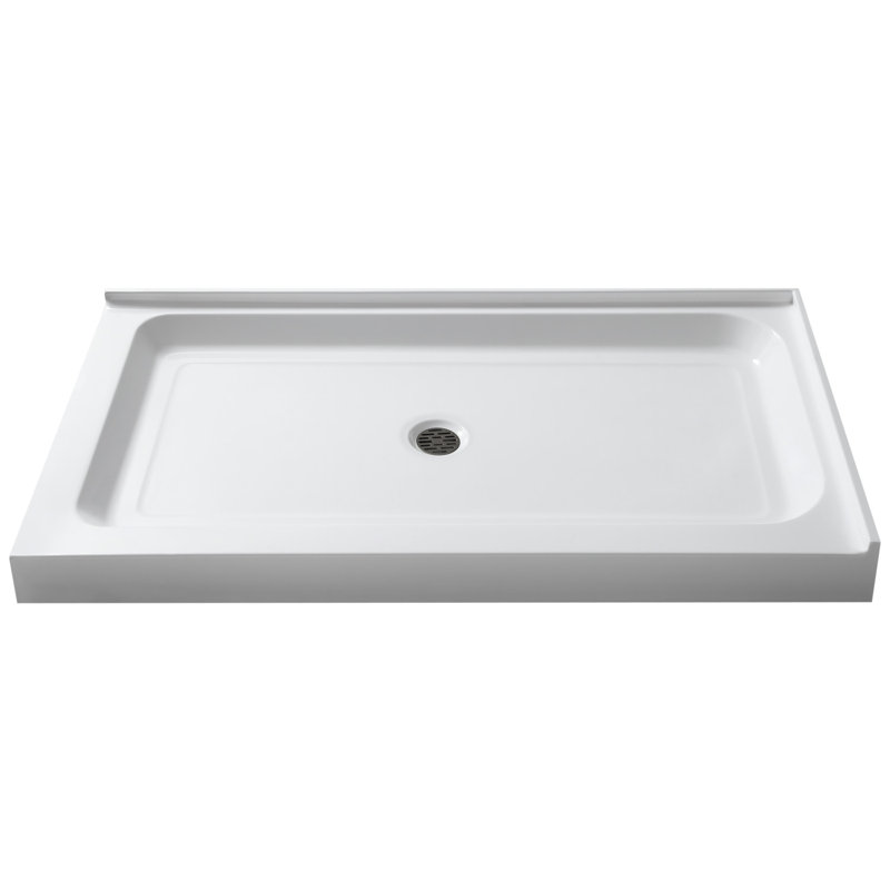Base de douche à double seuil l 48 po x P 36 po Port