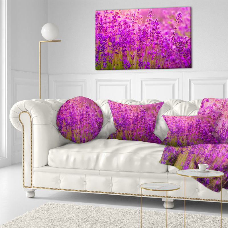 Coussin Tihany Bright Floral, Rectangulaire, 12 po x 20 po