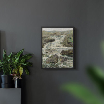 Vintage Landscape - Closed Corner Frame Print