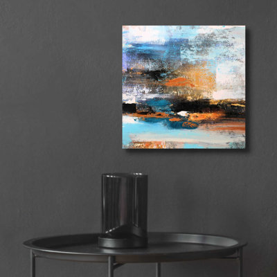 «Warm Sunset» par - Peinture sans cadre