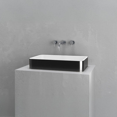 Vast Studio Rectangular Countertop Bathroom Sink