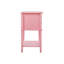 Table de chevet contemporaine avec tablette ouverte rose-335623230