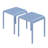 Square Outdoor Side Table-1829281603