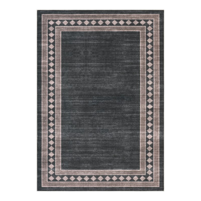 Machine Washable Extra Large Rugs Super Soft Geometric Accent Rug Foldable Indoor Carpet for Living Room Dining Room Bedroom