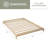Everlei Solid Wood Canopy Bed-294565021