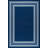 Quinnipack Dark Blue Non-Slip Area Rug-1248191782