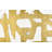 Gilded Maze 1' Print on Canvas