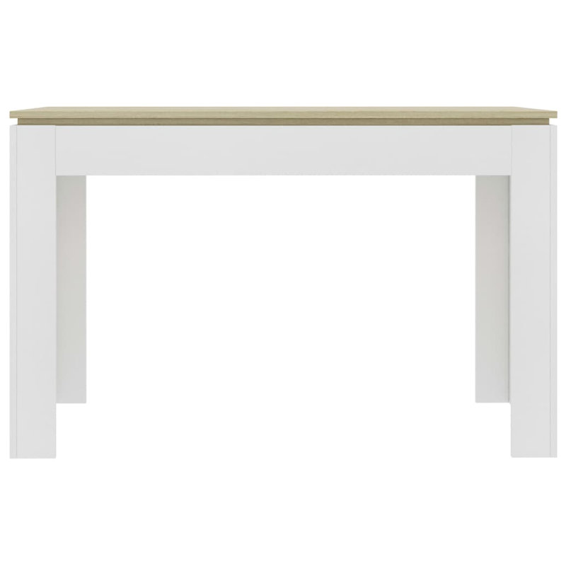 Table de salle à manger, Gris foncé, H 29,9 po x L 47,2 po x l 23,6 po