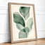 Single Stem in Green Botanical - Framed Print-288435562-288435560