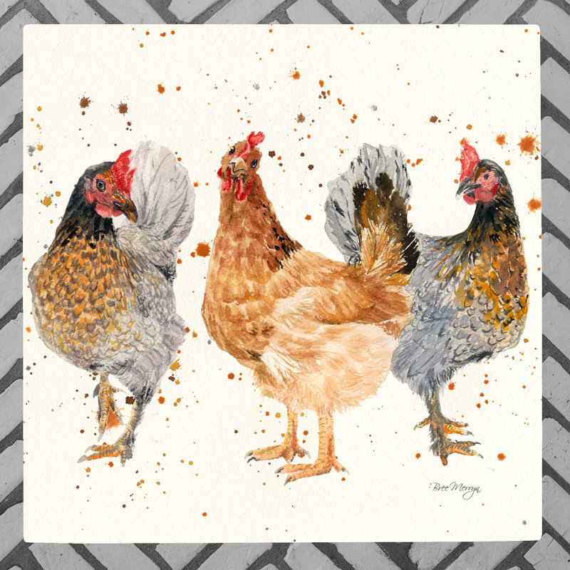 BREE MERRYN Farmhouse Wall Decor on Ceramic