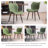 Upholstered Dining Chairs Faux Leather Side Chair With Metal Frame-2123006441