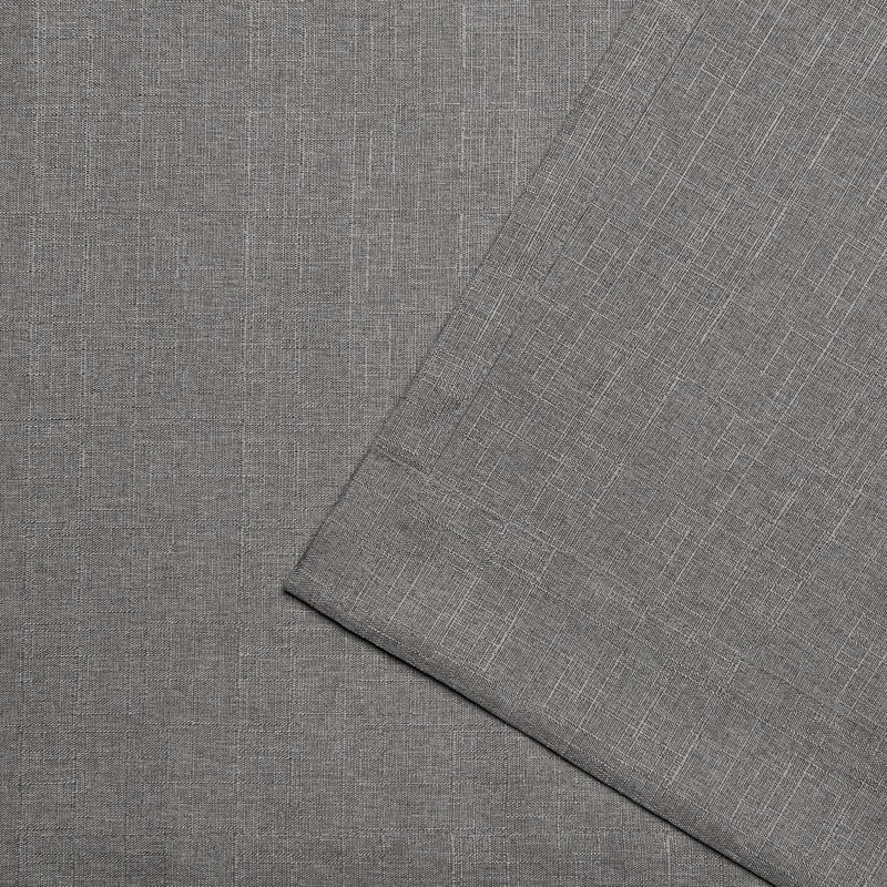 Jianyu Room Darkening Curtain Single Panel, Black Pearl, 108" W x 96" L