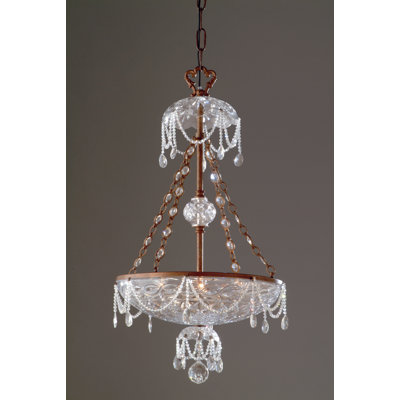 Deangelis 4 - Light Brown Bowl Pendant