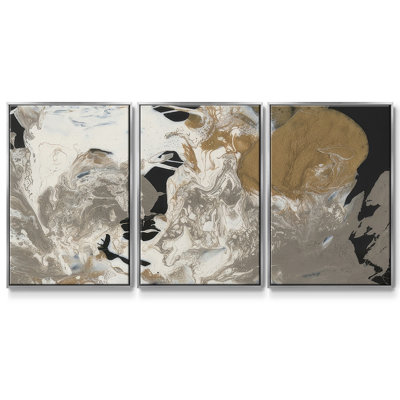 " White Mask II " 3 - Pieces
