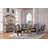 9-piece Luxurious Formal Dining Table Set Kitchen Furniture Set Include 1 Extendable Dining Table, 6 Side Chairs And 2 Arm Chairs, Set For 8 Persons-103820615