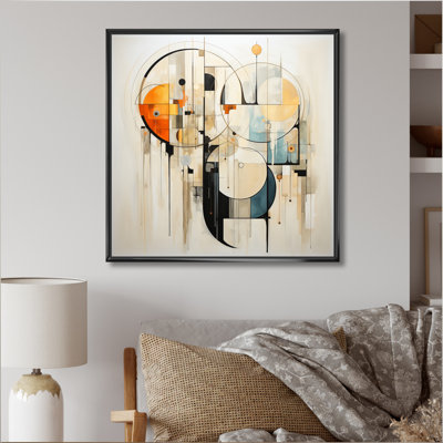 " Beige Dream Catcher Contemporary Reverie "