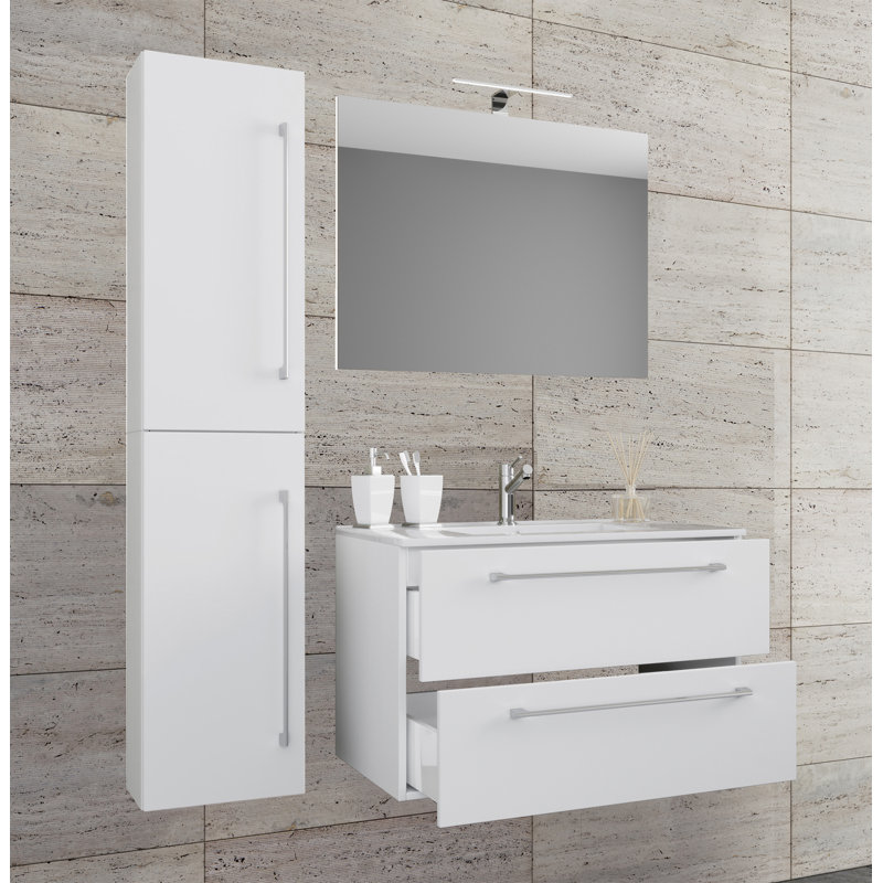 Reidunn Bathroom Furniture Suite, White