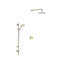 Apothecary Thermostatic/Pressure Balanced Complete Shower System with Rough-in Valve-87466888