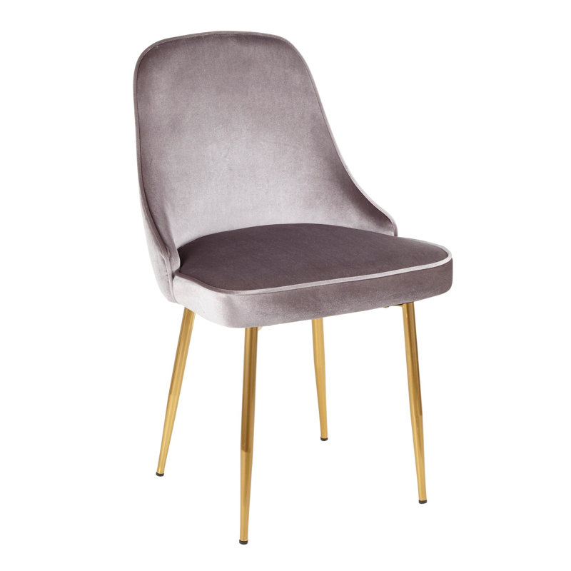 Chaise de salle à manger Marcel, Doré