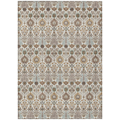 Machine Washable Indoor/Outdoor Gursevak ACN2251 Global Rug